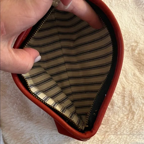 Coach Vibrant Red Coin purse - Picture 4 of 4